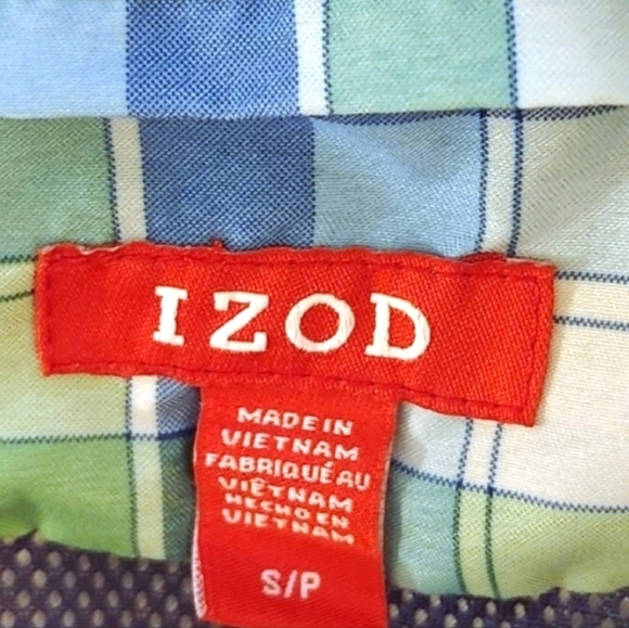 Izod Men's Lined Swim Trunks - Picture 4 of 6